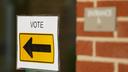 A voting sign is shown in Quakertown, Bucks County, Pennsylvania during the May 19, 2026 primary election. A voting sign is shown in Quakertown, Bucks County, Pennsylvania during the May 19, 2026 primary election.
