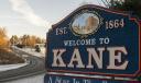 A sign welcoming visitors to Kane, Pennsylvania