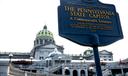 Pennsylvania lawmakers have passed a budget spending plan, five days behind schedule.