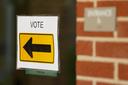 A voting sign is shown in Quakertown, Bucks County, Pennsylvania during the May 19, 2026 primary election. A voting sign is shown in Quakertown, Bucks County, Pennsylvania during the May 19, 2026 primary election.