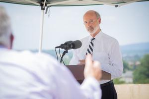 Gov. Tom Wolf said he supports transparency, but argued the bill was flawed.