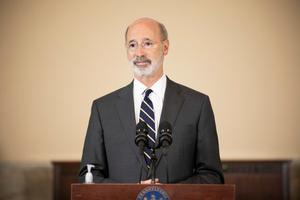 Currently, Gov. Tom Wolf is the only person who can end a disaster declaration. That would change under the proposed constitutional amendment.