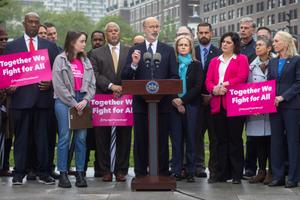 “The Republican-led General Assembly continues to take extraordinary steps to dismantle access to abortion and implement a radical agenda,” Wolf said in a statement Thursday announcing the lawsuit.