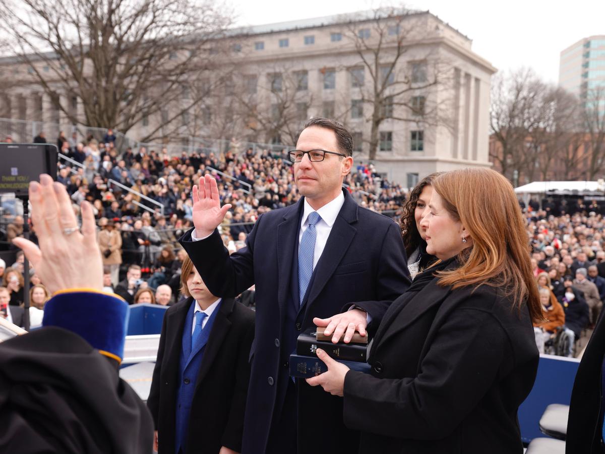 Josh Shapiro Sworn In As Pennsylvania’s 48th Governor • Spotlight PA