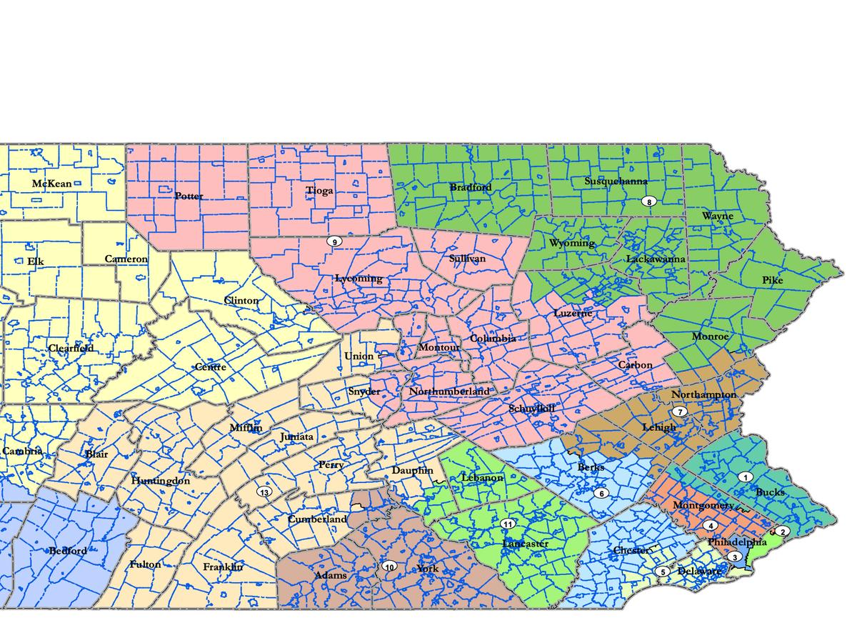 Pa. House approves proposed congressional map as court challenges loom ...