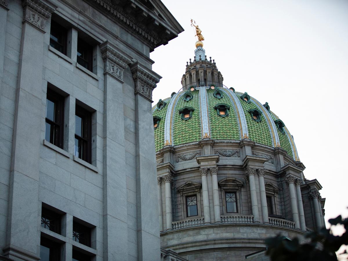 The budget surplus is projected to soon run dry in Pennsylvania