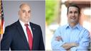 Pennsylvania attorney general candidates Republican Dave Sunday and Democrat Eugene DePasquale.