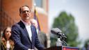 Pennsylvania Gov. Josh Shapiro at Shippensburg University in July 2024.