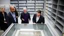 Gov. Josh Shapiro joined Pennsylvania Historical & Museum Commission officials at the State Archives building in 2023. Gov. Josh Shapiro joined Pennsylvania Historical & Museum Commission officials at the State Archives building in 2023.