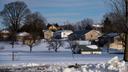 A view of homes from the Upper Bern Township building near Shartlesville, Pennsylvania, Feb. 9, 2026. A view of homes from the Upper Bern Township building near Shartlesville, Pennsylvania, Feb. 9, 2026.