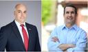 Pennsylvania attorney general candidates Republican Dave Sunday and Democrat Eugene DePasquale.