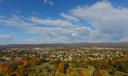 Altoona and the Tuckahoe Valley from above.