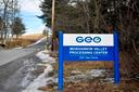 The sign for the GEO Group Moshannon Valley Processing Center, immigration detention facility in Clearfield County. The sign for the GEO Group Moshannon Valley Processing Center, immigration detention facility in Clearfield County.