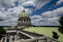 The Pennsylvania Capitol building in Harrisburg, PA. The Pennsylvania Capitol building in Harrisburg, PA.