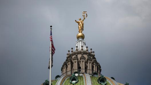 The dome of the Pennsylvania Capitol in Harrisburg. The dome of the Pennsylvania Capitol in Harrisburg.
