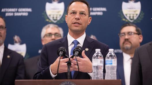 Josh Shapiro, then Pennsylvania's attorney general, in June 2019. Josh Shapiro, then Pennsylvania's attorney general, in June 2019.