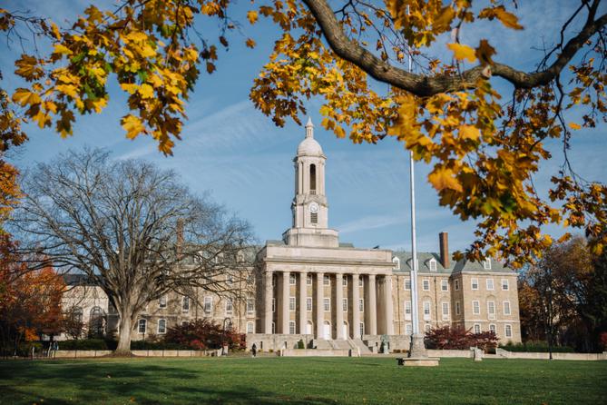 Old Main on Penn State’s University Park campus