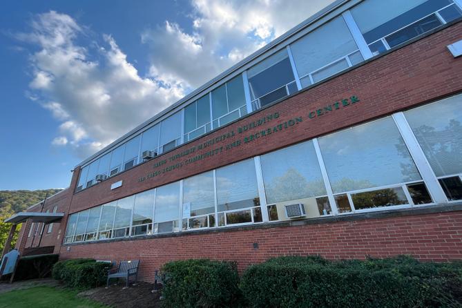 The Old Gregg School Community and Recreation Center in Spring Mills, which houses Gregg Township's municipal office.