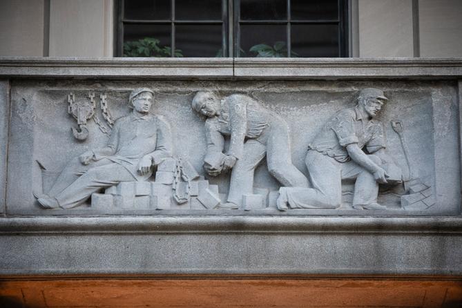 The exterior of the Pennsylvania Capitol in Harrisburg.