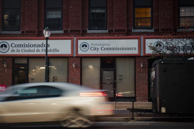 The Philadelphia City Commissioners office.