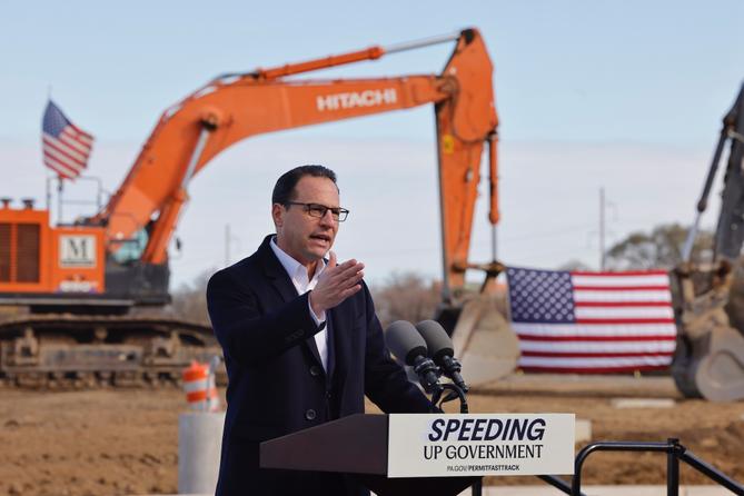 Gov. Josh Shapiro in Philadelphia in November 2024.