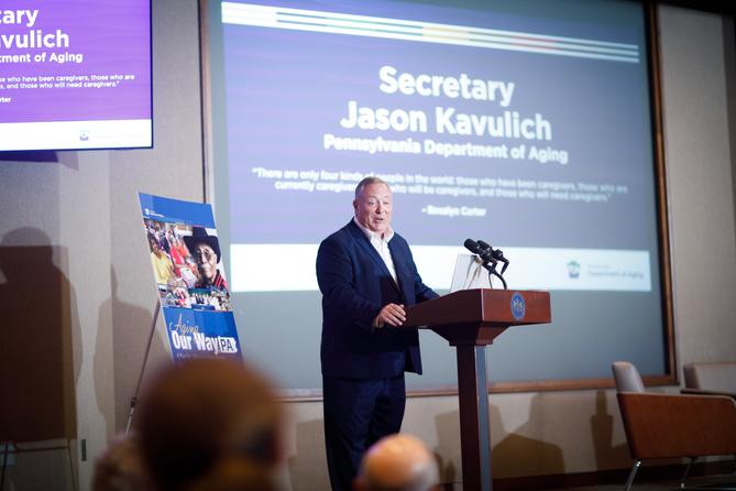 Pennsylvania Department of Aging Secretary Jason Kavulich Pennsylvania Department of Aging Secretary Jason Kavulich