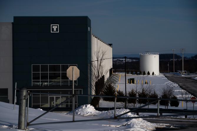 A warehouse in Upper Bern Township, Berks County, PA, was purchased by ICE and the Trump administration. A warehouse in Upper Bern Township, Berks County, PA, was purchased by ICE and the Trump administration.