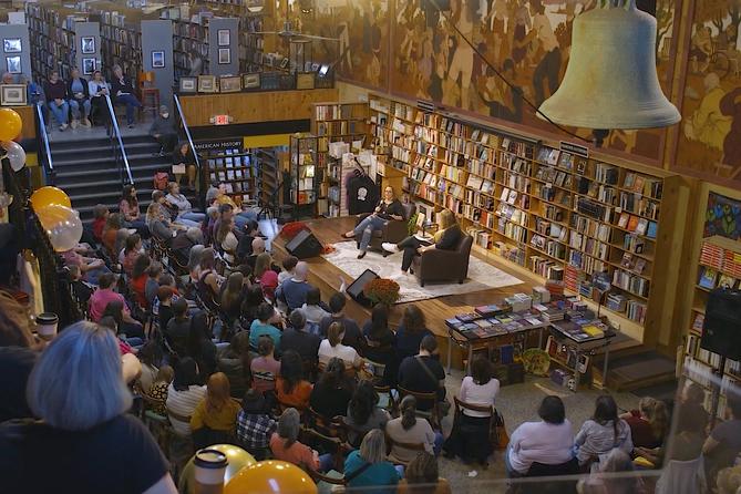 Inside the Midtown Scholar Bookstore in Harrisburg, Pennsylvania Inside the Midtown Scholar Bookstore in Harrisburg, Pennsylvania