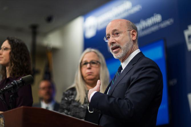 In March, Gov. Tom Wolf implemented broad stay-at-home and business closure orders to prevent hospitals from becoming overwhelmed by coronavirus patients.