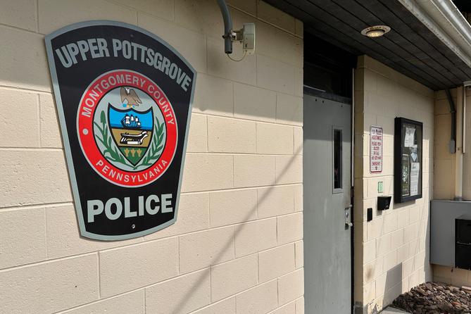 The Upper Pottsgrove Township police station is seen Wednesday, Aug. 26, 2026, in Upper Pottsgrove Township, PA. The Upper Pottsgrove Township police station is seen Wednesday, Aug. 26, 2026, in Upper Pottsgrove Township, PA.